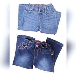 Bundle of 2 Girls' The Children's Place Jeans Size 18-24mo